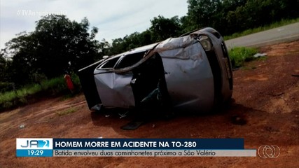 Homem morre em acidente de trânsito na TO-280