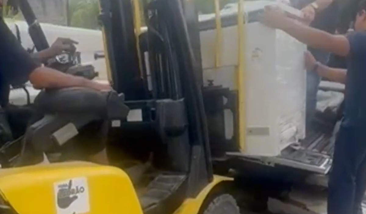 Polícia encontra 50 kg de drogas em freezer de empresa em Manaus; VÍDEO