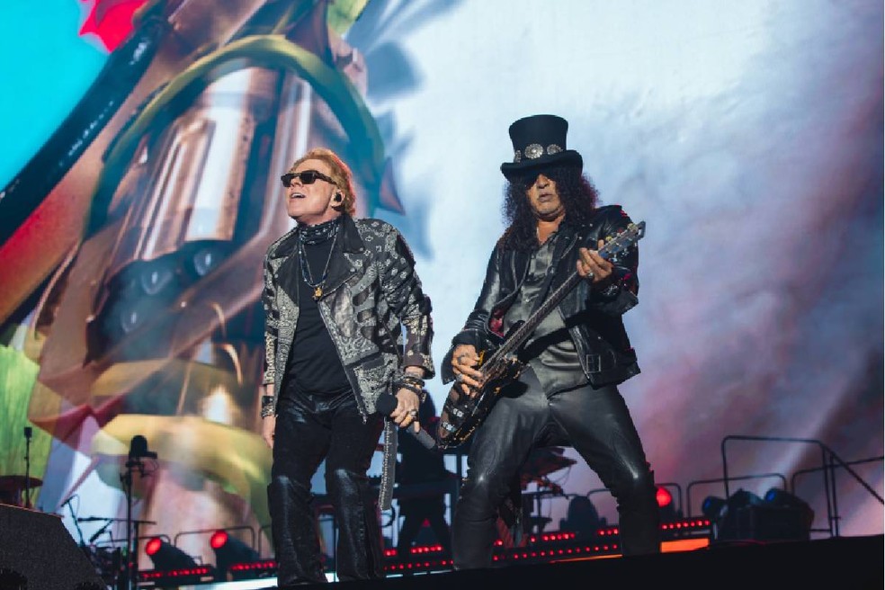 Guns N' Roses anunciou show em Curitiba — Foto: Divulgação