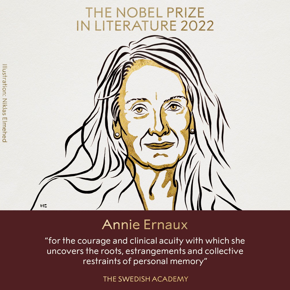 Annie Ernaux, escritora francesa, ganha Prêmio Nobel de Literatura 2022 | Pop & Arte | G1