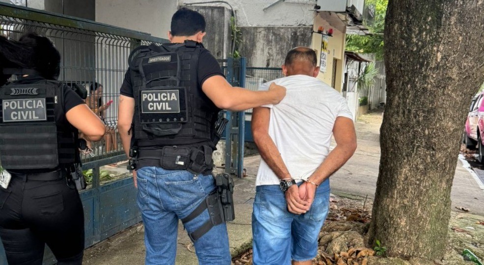 Homem é preso suspeito de agredir a própria mãe com esquizofrenia em Belém