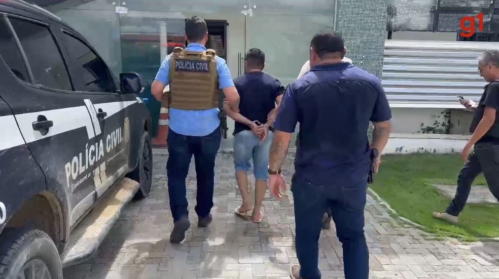 Suspeito de integrar grupo criminoso no Piauí é preso em Quixadá, no Ceará. — Foto: Divulgação