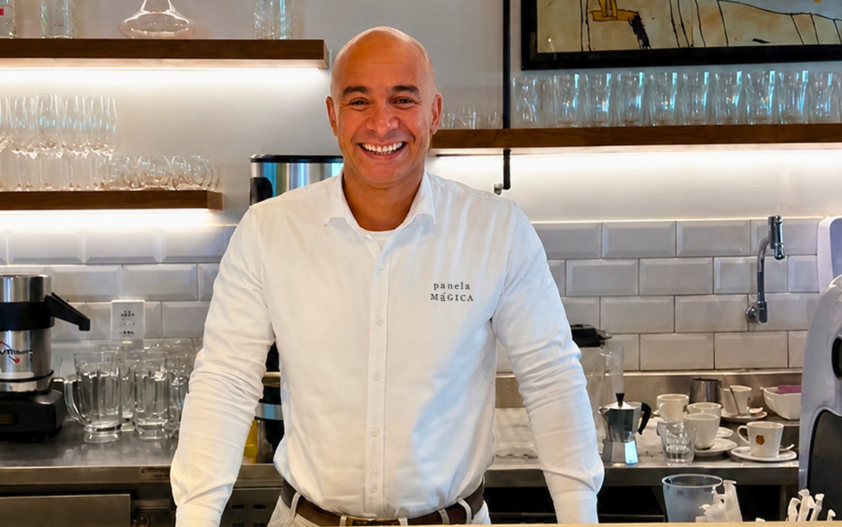 Gerente do restaurante Panela Mágica era sorridente e atencioso, diz cliente