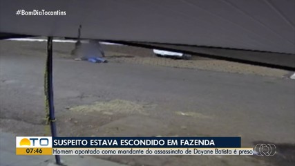 Suspeito de mandar matar técnica de enfermagem é preso após ser encontrado em fazenda