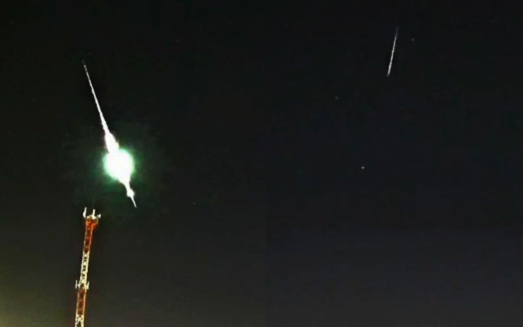 Chuva de meteoros impressiona no céu em Goiás; vídeo