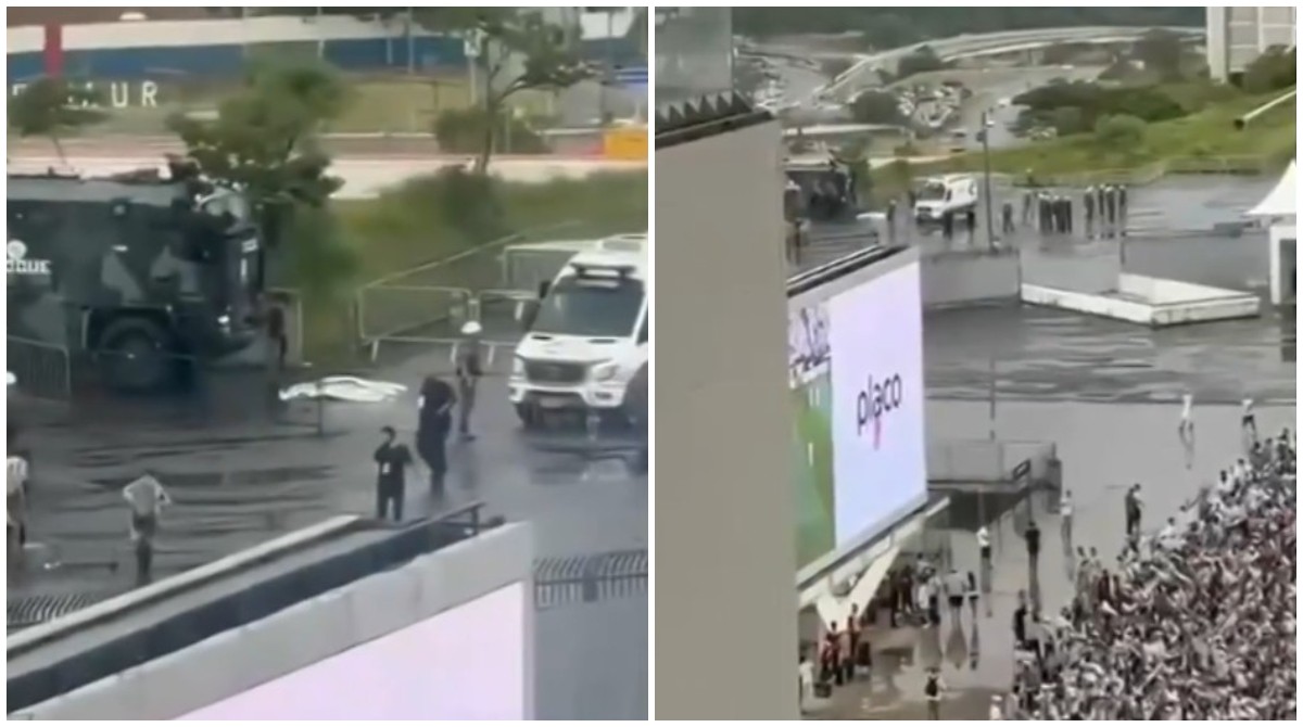 Torcedor atropelado por caminhão da Tropa de Choque da PM no estádio do Corinthians morreu na hora