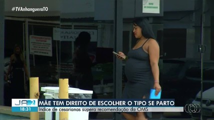 Número de cesarianas ultrapassa limite recomendado pela Organização Mundial da Saúde