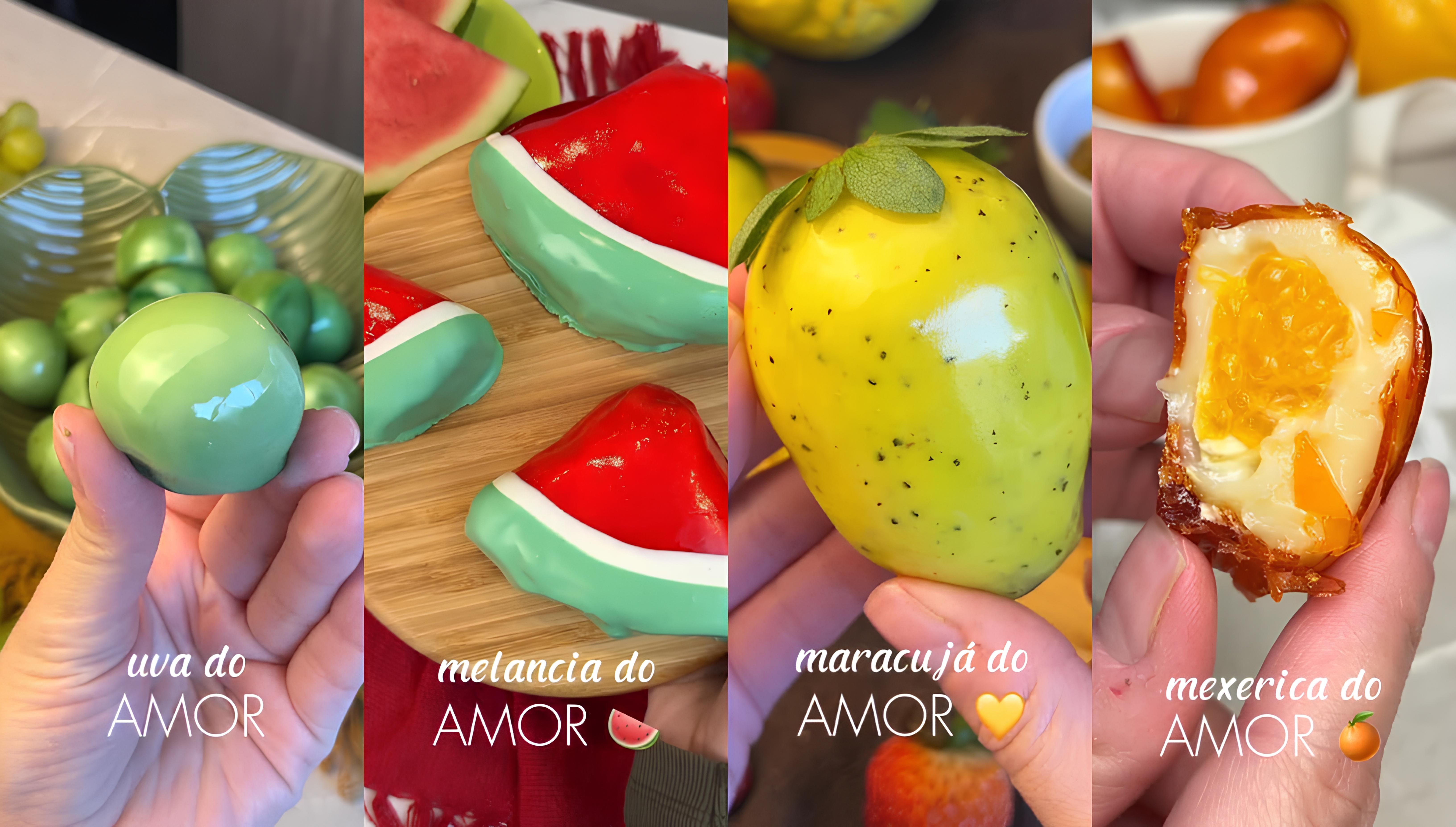 Morango do amor ganha versões com melancia, kiwi e até pistache; tem gente faturando alto com isso