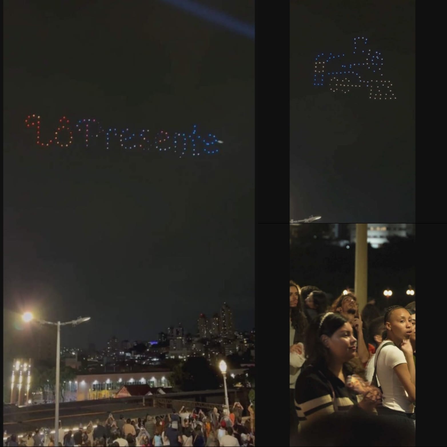 Lô Borges é homenageado em show de drones em Belo Horizonte; VÍDEO
