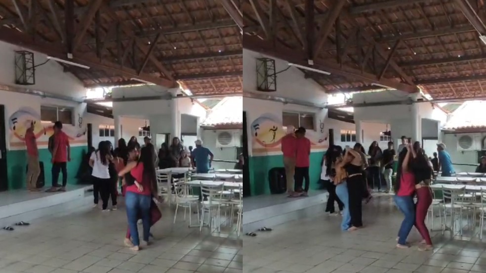 A preferência dos alunos é mesmo pelo forró, gênero que faz sucesso no Ceará — Foto: Reprodução/ Georgeliano Ferreira