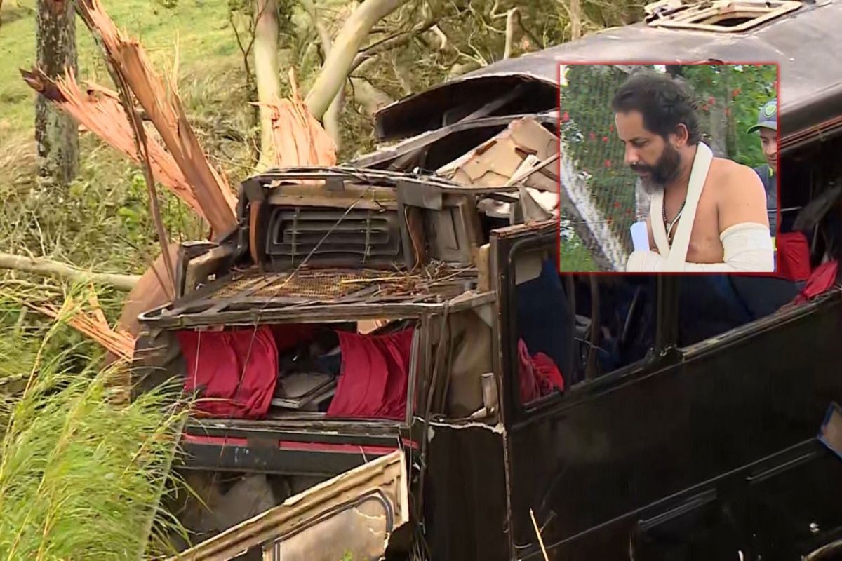 Motorista de ônibus que caiu em ribanceira e matou seis relata falha durante descida em depoimento à polícia: ‘O freio afundou’