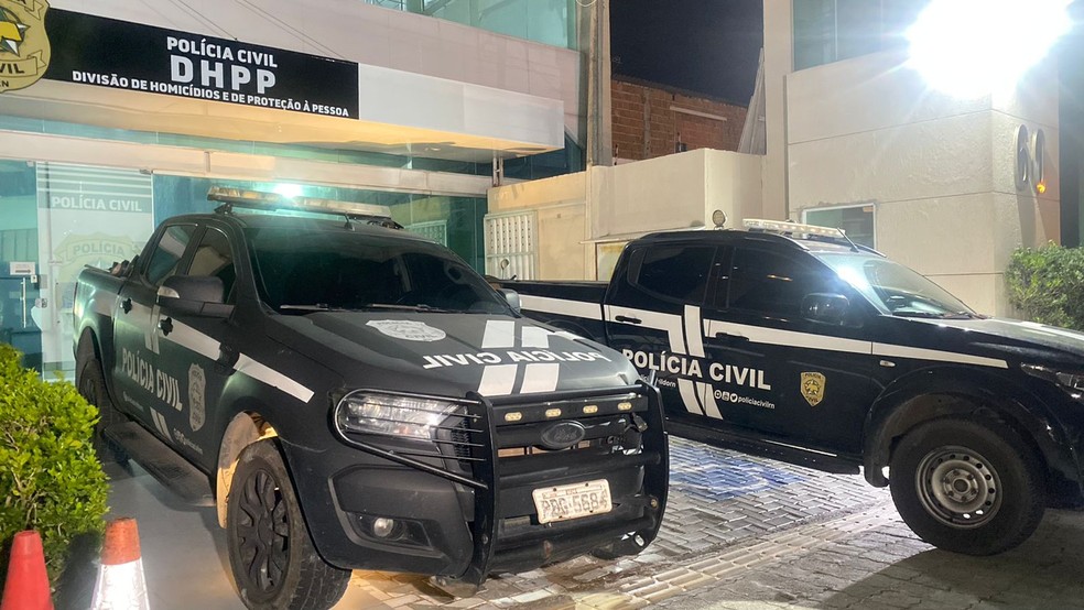 Divisão de Homicídios e Proteção à Pessoa - DHPP Natal — Foto: Francielly Medeiros/Inter TV Cabugi