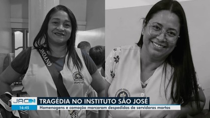 Homenagens e comoção marcaram a despedidas de servidoras mortas