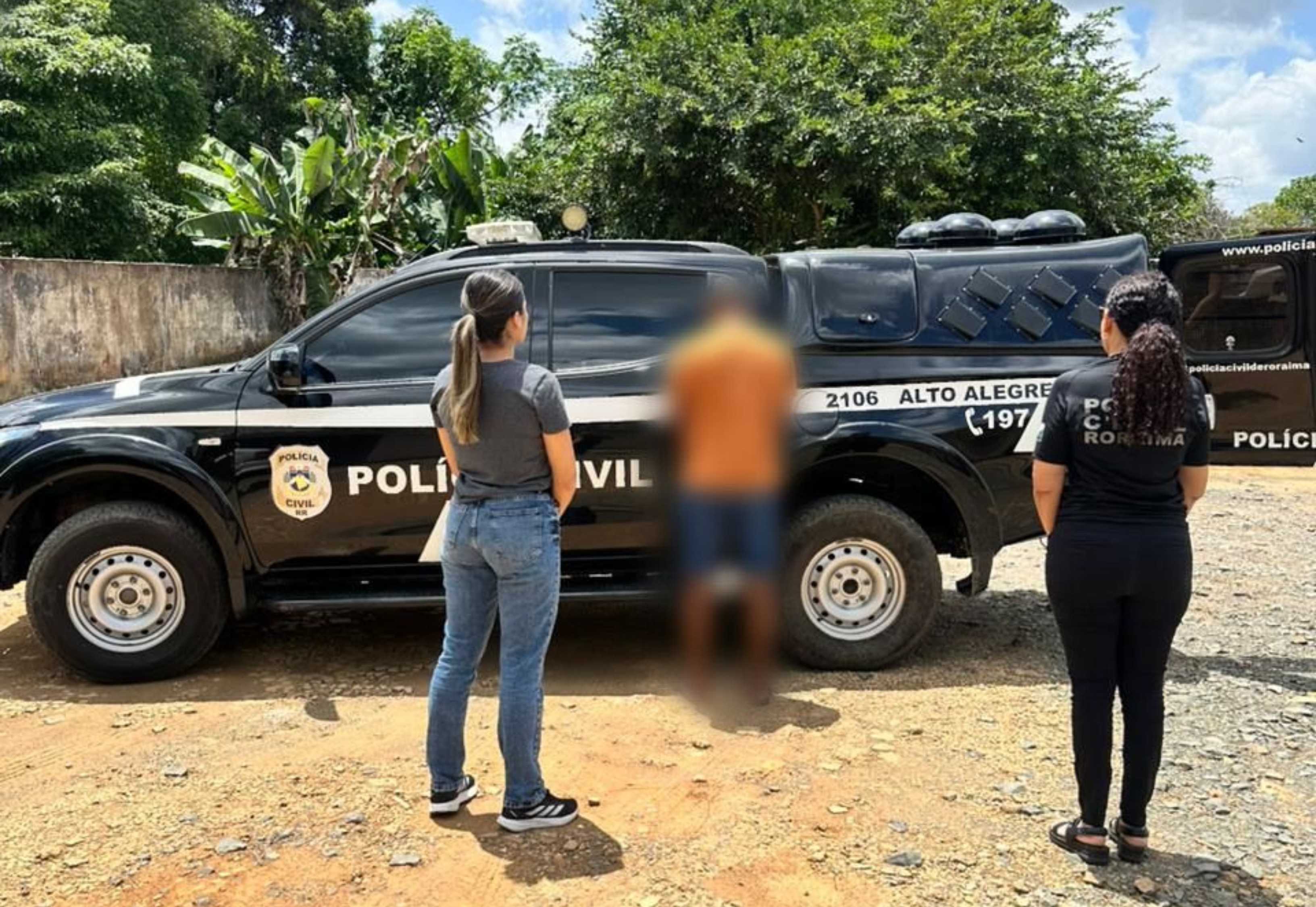 Homem com histórico de violência doméstica é preso por perseguir ex e atual dela em Alto Alegre