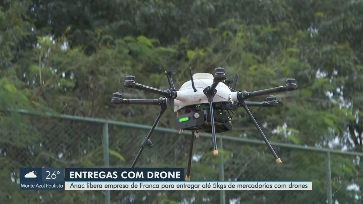 Anac autorise la société SP à produire un drone de transport de marchandises pouvant être tenu hors de vue de l’opérateur |  Ribeirão Preto et Franca