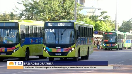 Prefeitura de Palmas libera transporte coletivo gratuito nesta quinta-feira (30)