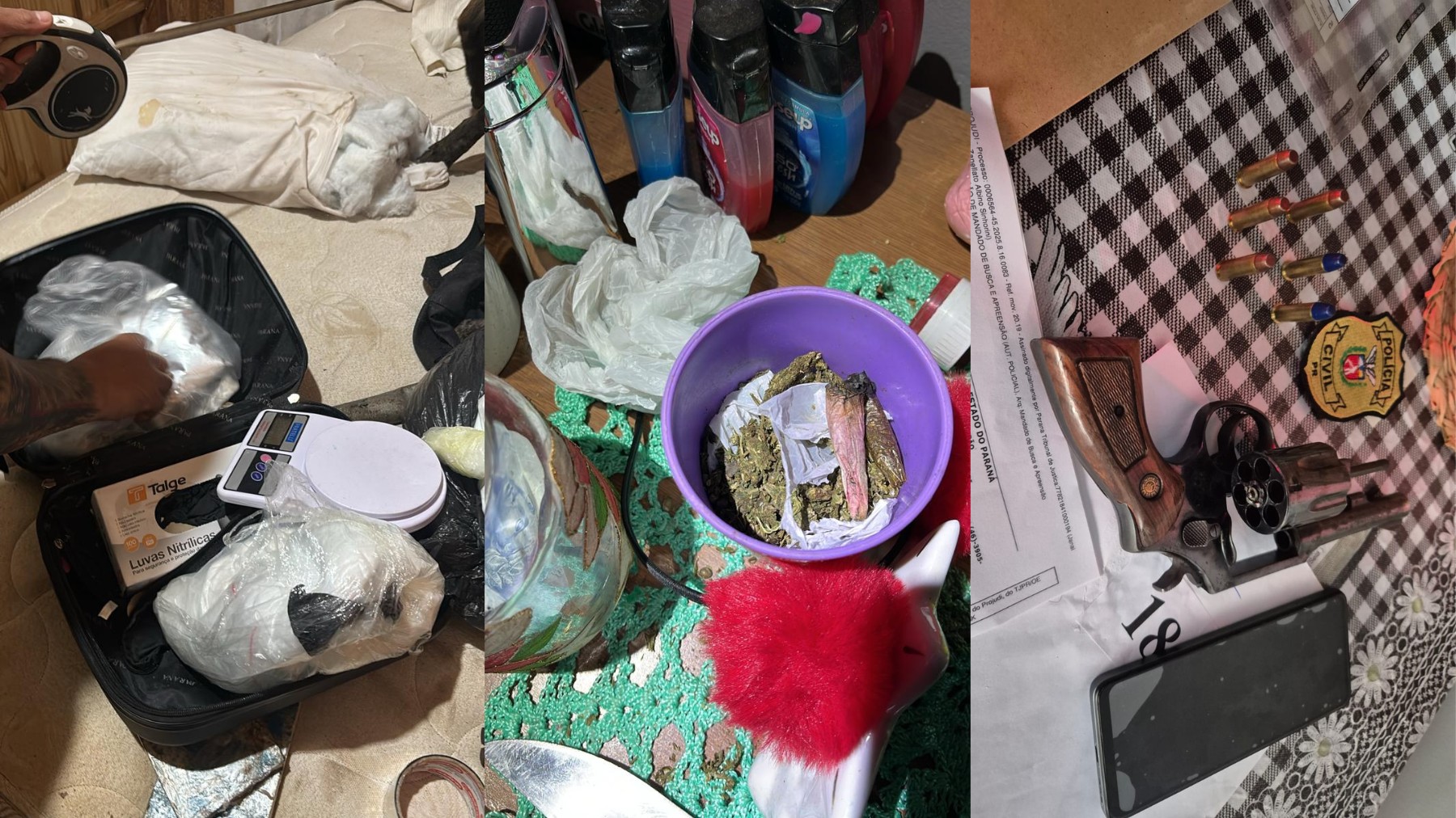 Operação com mais de 100 mandados descobre laboratório de cocaína no sudoeste do Paraná