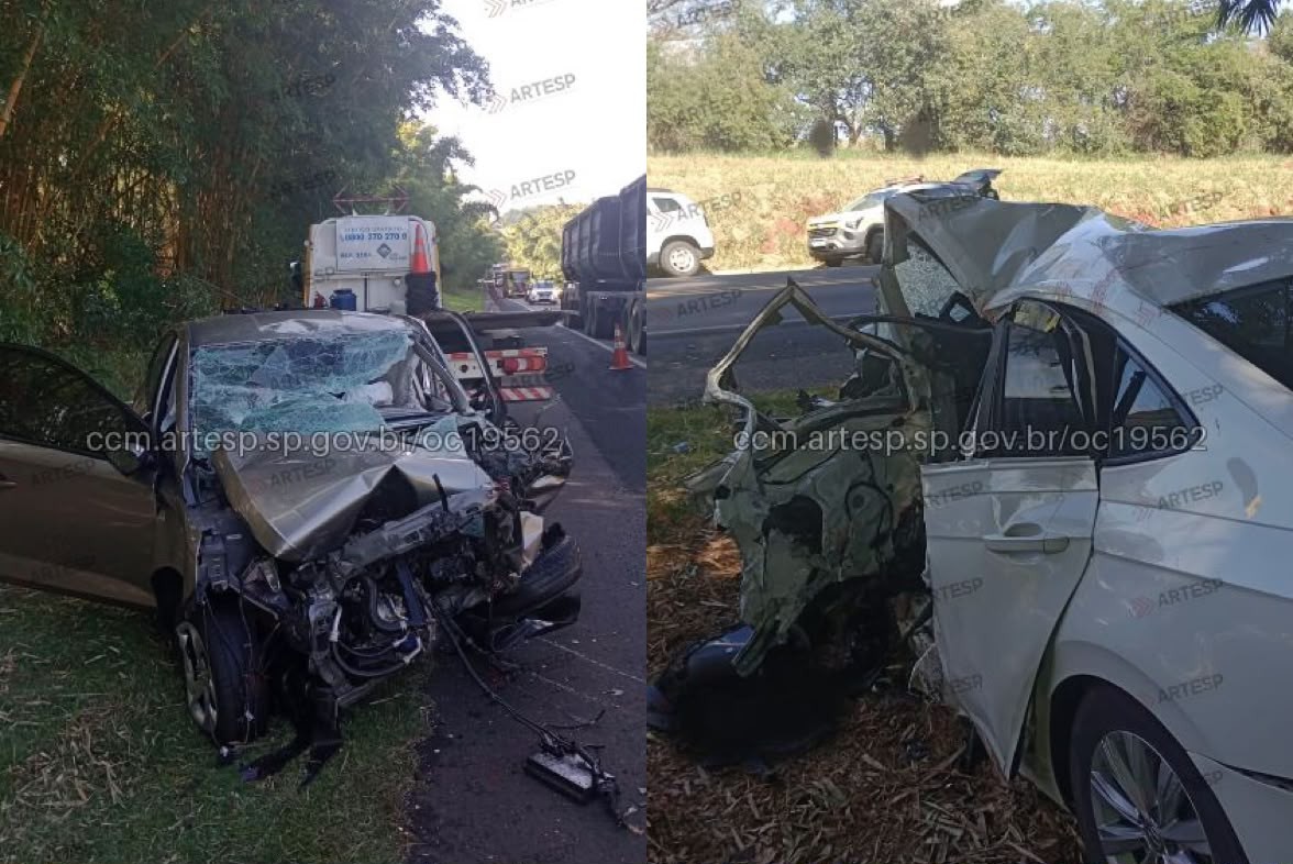 Três pessoas morrem e quatro ficam gravemente feridas após acidente em rodovia de Piraju