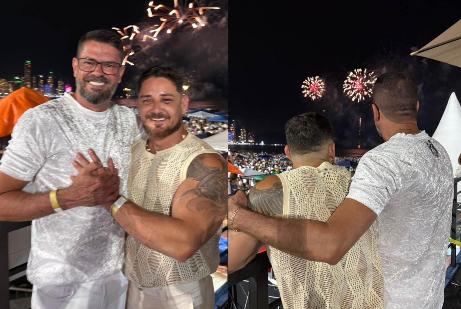 Casal agredido em Porto de Galinhas muda planos e passa réveillon em Balneário Camboriú