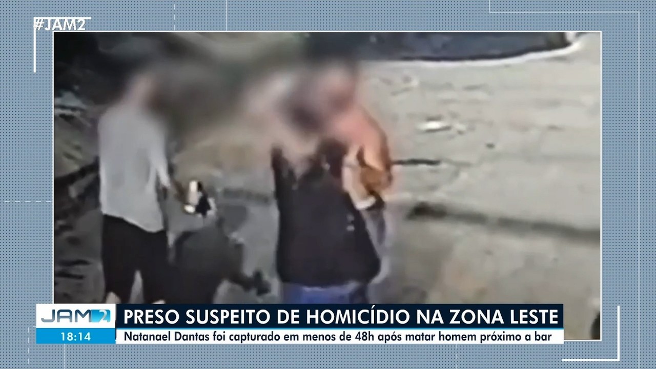 Homem é preso suspeito de matar outro com facada no tórax após discussão em bar de Manaus