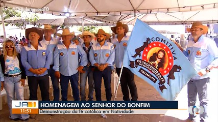 Natividade celebra festividades do Senhor do Bonfim