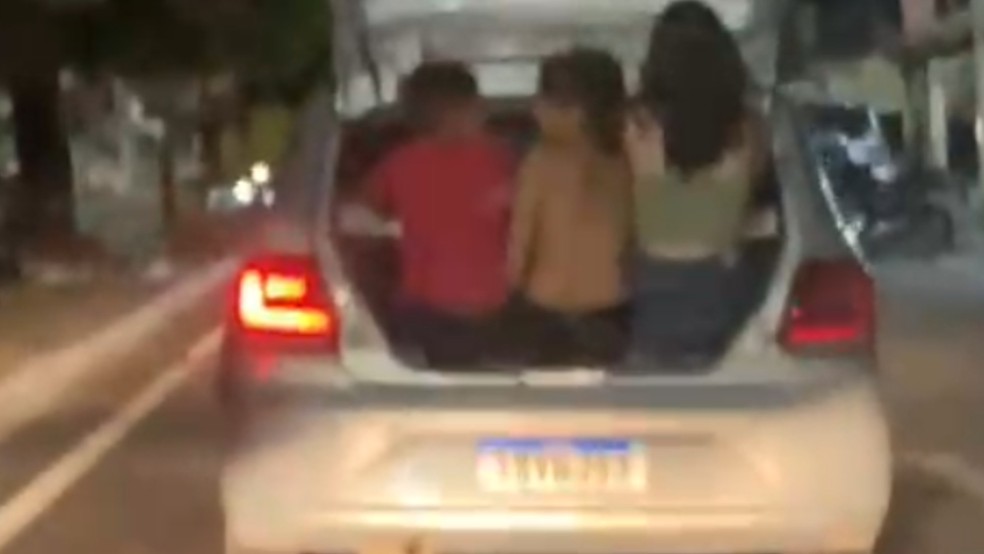 O caso ocorreu na cidade de Maracanaú, na Região Metropolitana de Fortaleza (RMF). — Foto: TV Verdes Mares/Reprodução