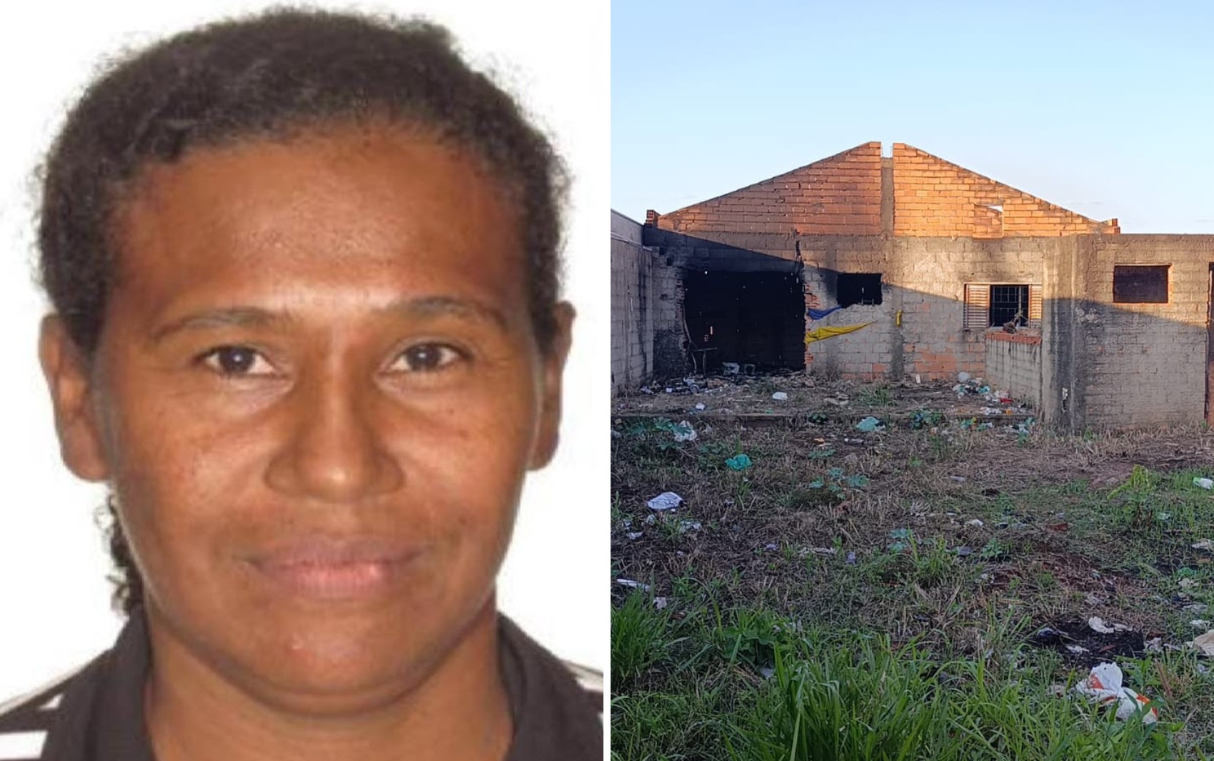 Mulher em situação de rua é encontrada morta após incêndio em casa em construção em Jardinópolis, SP