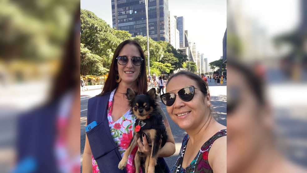 Lilian Gallina conheceu Labibi em julho de 2019, unidas pelo amor aos animais — Foto: Reprodução/Instagram
