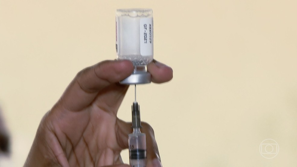 Falta de vacinas contra Covid — Foto: Reprodução/TV Globo