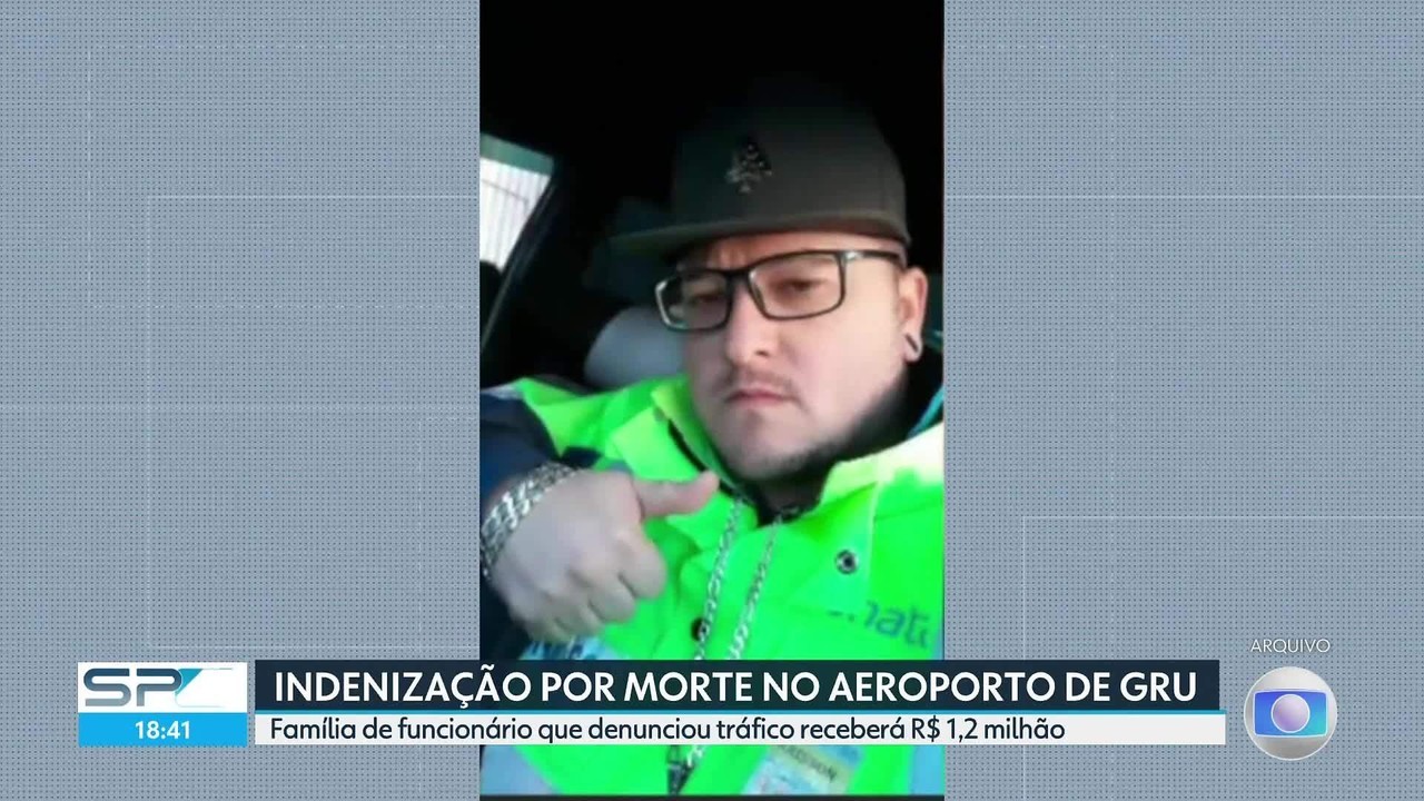 Família de funcionário morto após denunciar esquema de tráfico no Aeroporto Internacional de SP será indenizada em R$ 1,2 milhão
