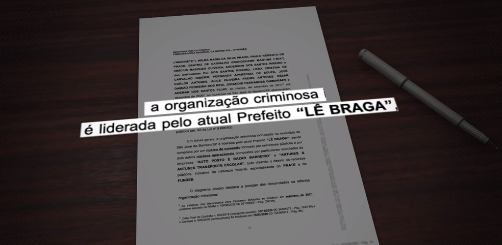 Alexandre Braga (PSD) é investigado pela Polícia Federal — Foto: Reprodução/TV Vanguarda