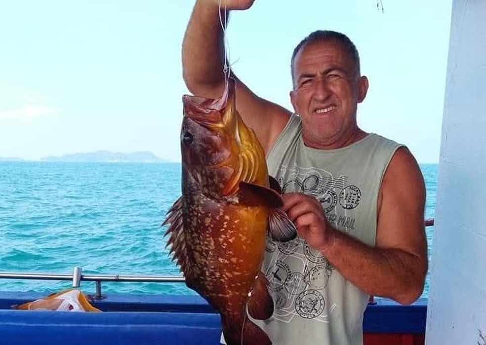 Adélio Conceição Pinto, de 62 anos, morreu após naufrágio em Ubatuba — Foto: Imagem cedida pela família