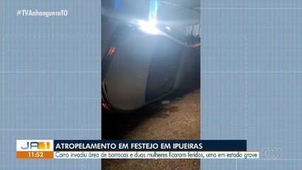 Duas mulheres são atropeladas durante festejo em Ipueiras