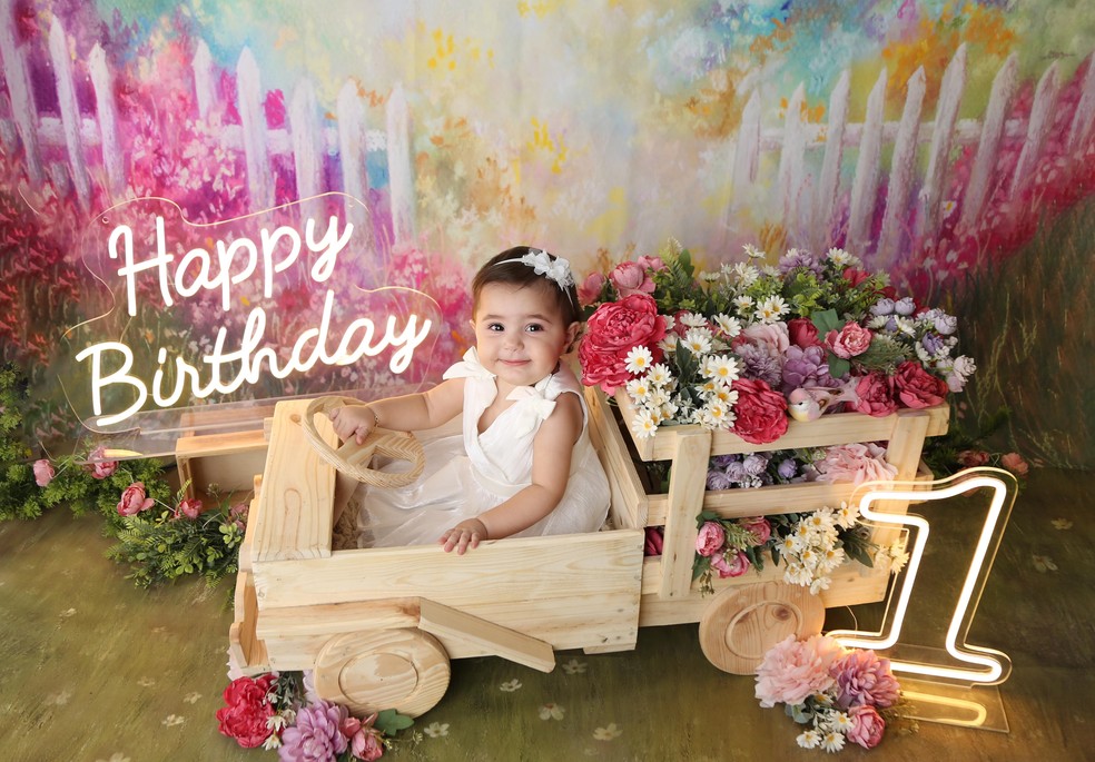 Bebê de 14 meses filha de brasileiro que aguardava repatriação morre em ataque de Israel contra Líbano, segundo a família — Foto: Arquivo pessoal