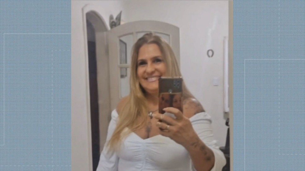 Andréia Cabral Monteiro Charret morava em São Gonçalo — Foto: Reprodução/TV Globo