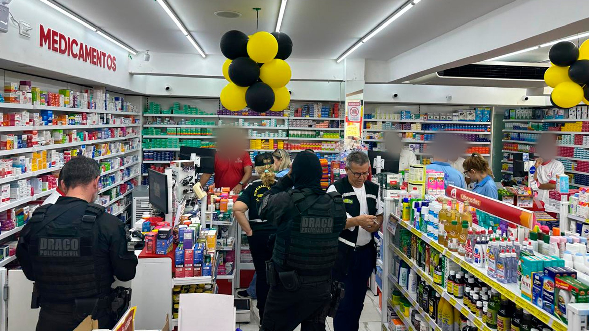 Grupo investigado por roubo de remédios causa prejuízo estimado em R$ 2 milhões, diz polícia; três presos