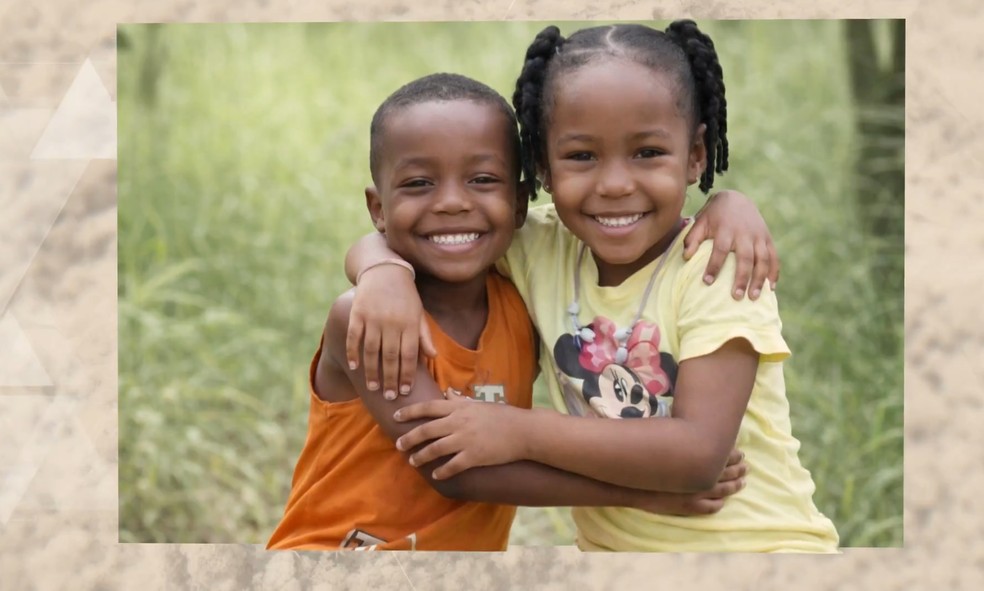 Agatha Isabele e Alan Michael estão desaparecidos há duas semanas. — Foto: Reprodução/TV Globo/Fantástico