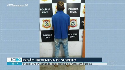 Polícia prende suspeito de envolvimento em furtos em Paraíso do Tocantins