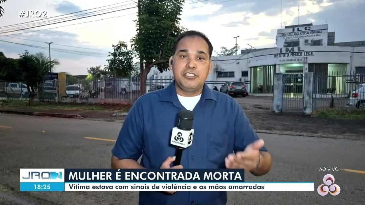 Polícia prende suspeito de matar mulher encontrada com as mãos amarradas em Porto Velho
