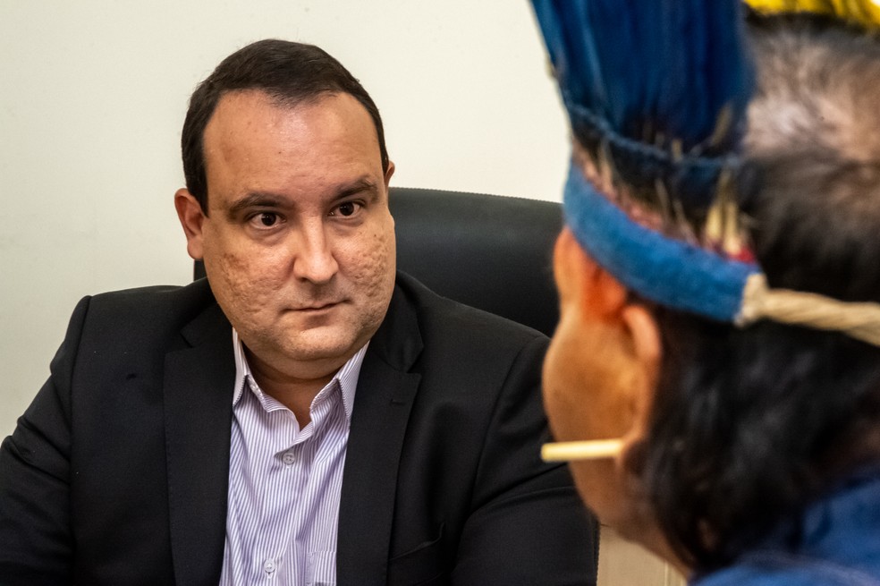 O ex-presidente da Funai Marcelo Xavier — Foto: Mário Vilela/Funai