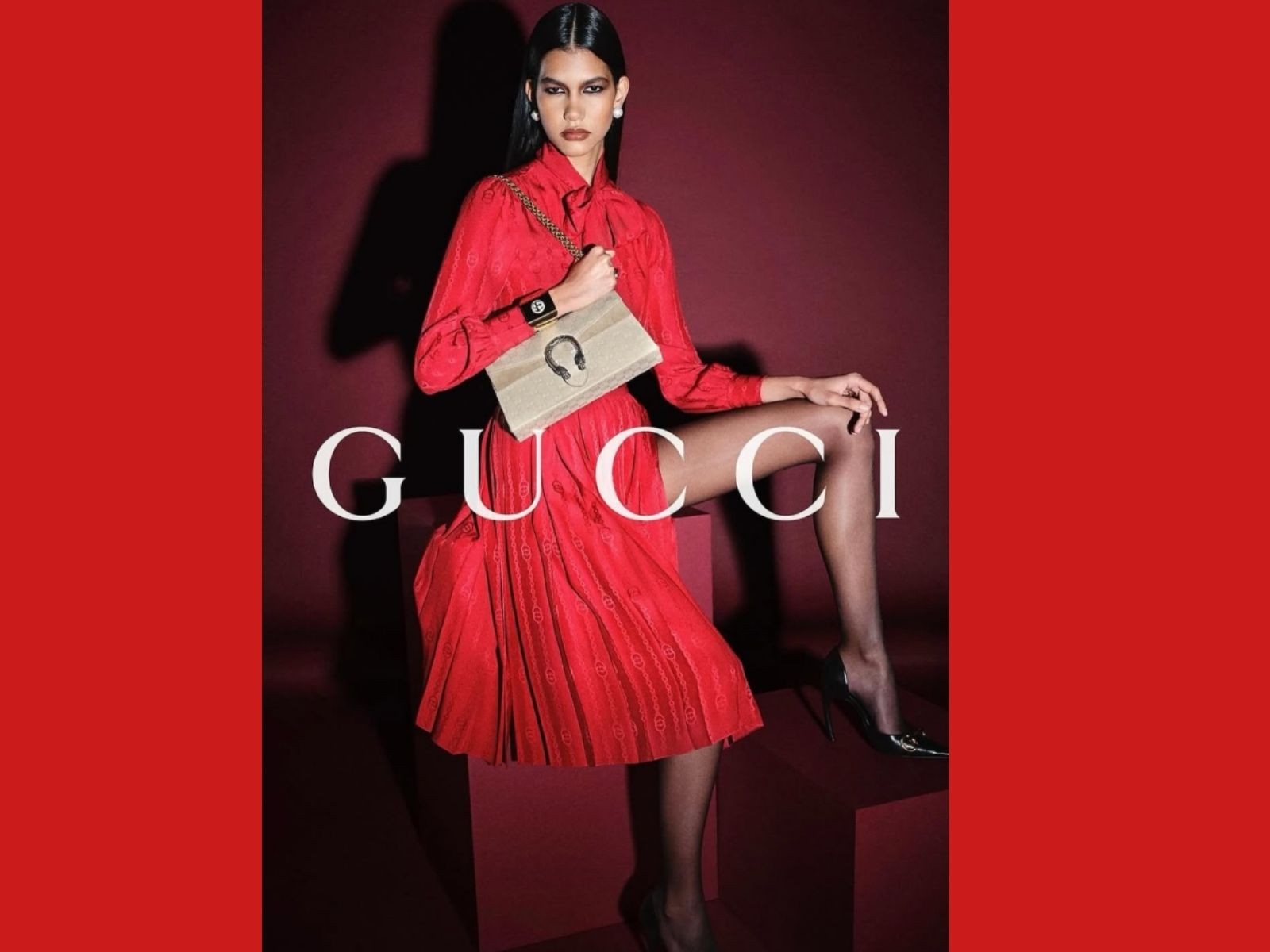 Modelo acreana de origem indígena entra em campanha global de grife de luxo