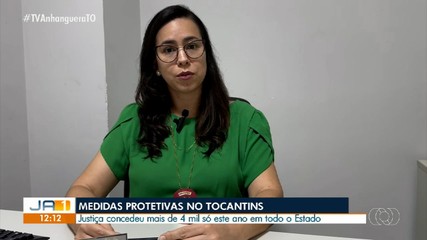 Justiça do Tocantins concedeu mais de 4 mil medidas protetivas em 2024