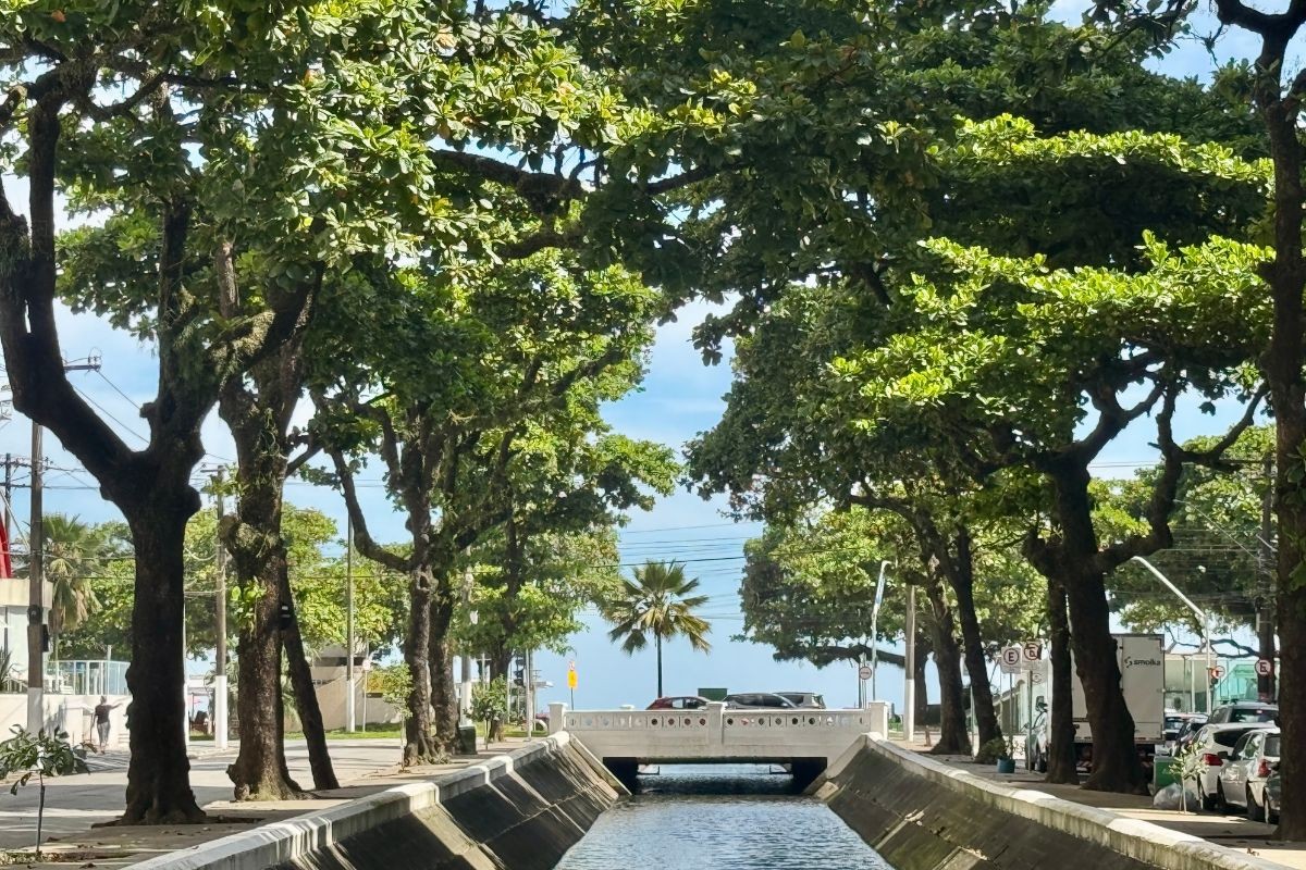 Homem é arremessado para dentro de canal após ser atropelado; motorista fugiu