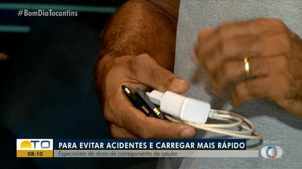 Especialista dá dicas de como carregar o celular de forma segura