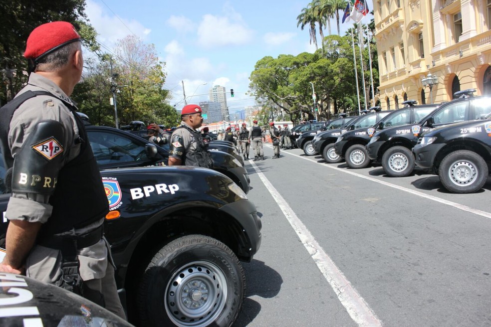 Batalhões e unidades especializadas da Polícia Militar em PE recebem 77  novas viaturas | Pernambuco | G1