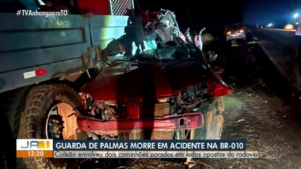 Agente da Guarda Metropolitana de Palmas morre em acidente na BR-010