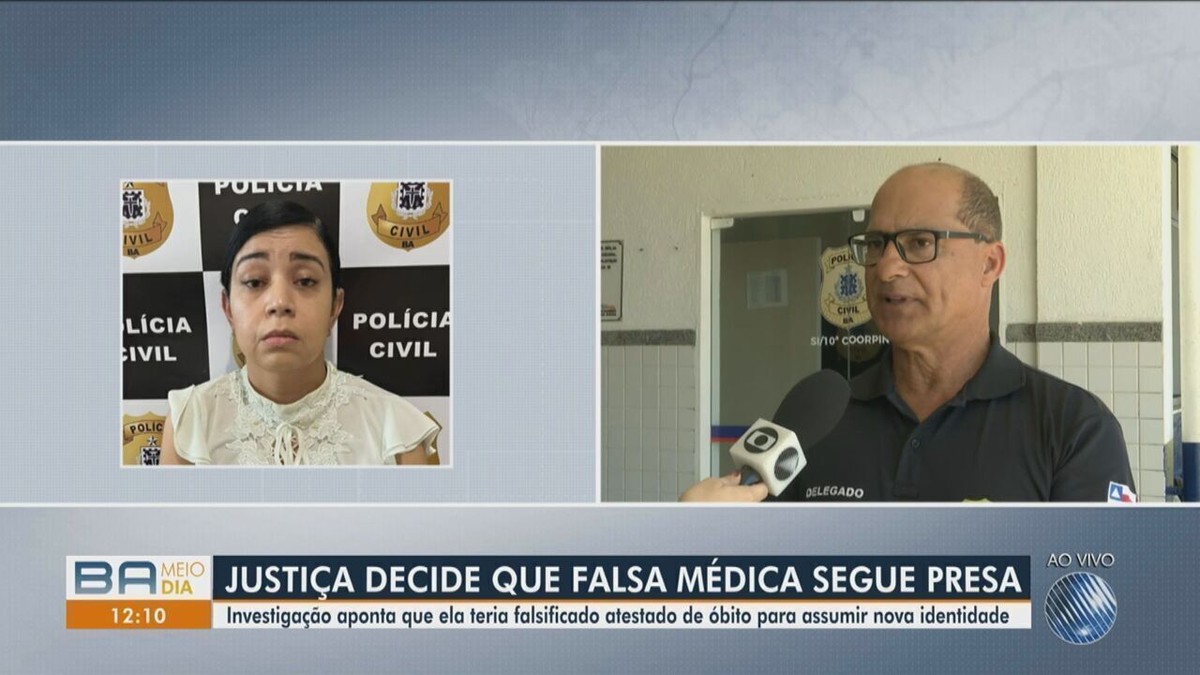 Falsa Médica Presa Em Flagrante Na Ba Após Usar Registro De Outra