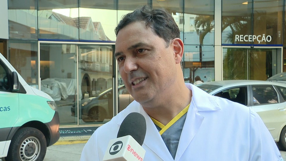 O cirurgião Eduardo Fernandes — Foto: Reprodução/TV Globo