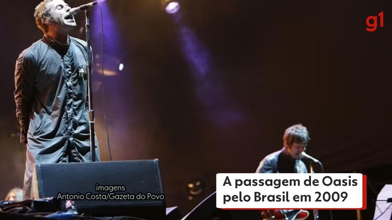 A passagem de Oasis pelo Brasil em 2009