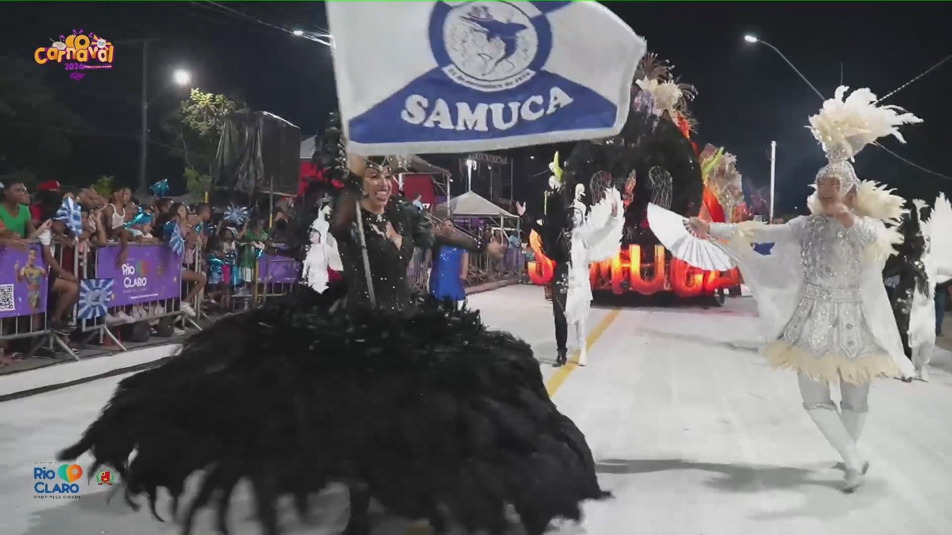 Após 10 anos, Samuca é campeã do carnaval 2026 de Rio Claro 